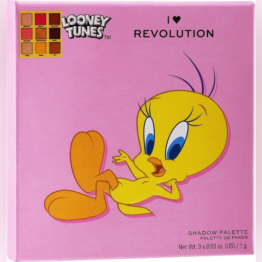 I Heart Revolution Looney Tunes Tweety Bird Shadow Palette